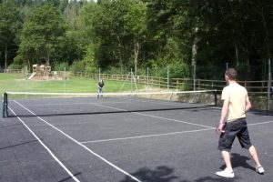Park Facilities - Fir view tan y ffridd all weather tennis court 37