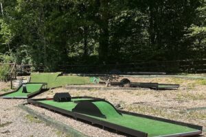 Crazy Golf Course - fir view tan y ffridd holiday park crazy golf wales19 copy