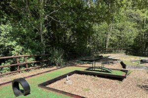 Crazy Golf Course - fir view tan y ffridd holiday park crazy golf wales25