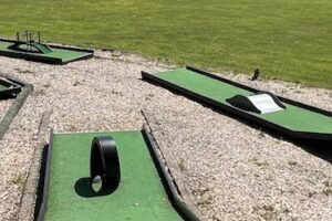 Crazy Golf Course - fir view tan y ffridd holiday park crazy golf wales28